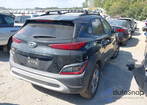 2022 Hyundai Kona Sel from USA, damaged, VIN KM8K62AB2NU752247